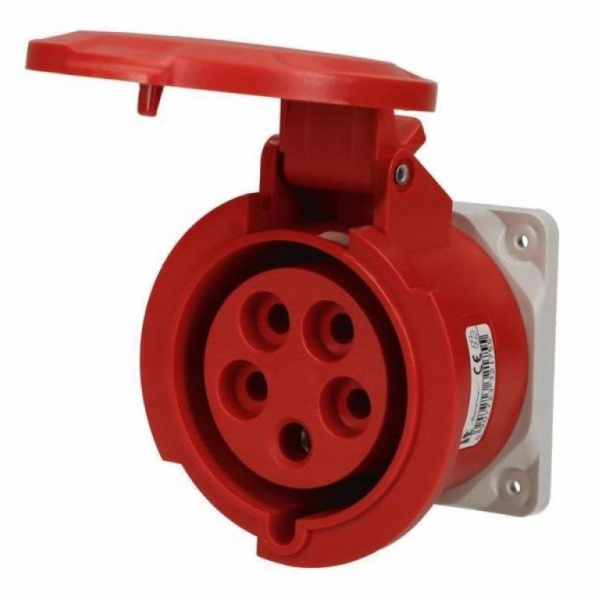 Spamel Přímá zásuvka do panelu 32A 5P 400V IP54 SP23373
