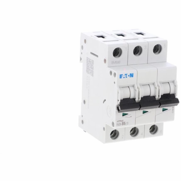 Eaton Jistič 3P B 5A 6kA FAZ6-B5/3 177585