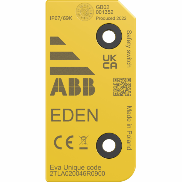 ABB Snímač Eva s unikátním kódem DYN/OSSD, vyžaduje připo...