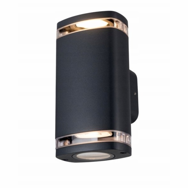 Kanlux ZEVI W EL 2GU10 B 1xmax 10W IP54 fasádní svítidlo ...