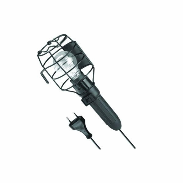 Lena Lighting Dílenská lampa PRACTIC 100W E27 230V 5m (00...