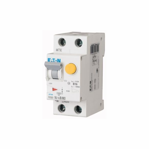Eaton Diferenciální jistič PKNM-10/1N/C/003-DE 2P 10A C 0...