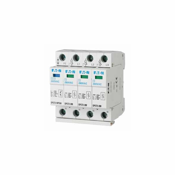 Eaton Přepěťová ochrana SPCT2-280-3+NPE C 3P+N 20kA 167620
