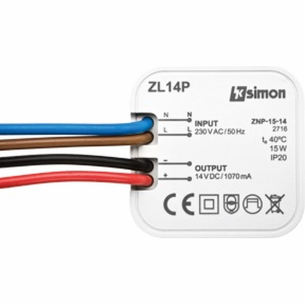Kontakt-Simon Napájecí zdroj pro LED v zapuštěné krabici ...