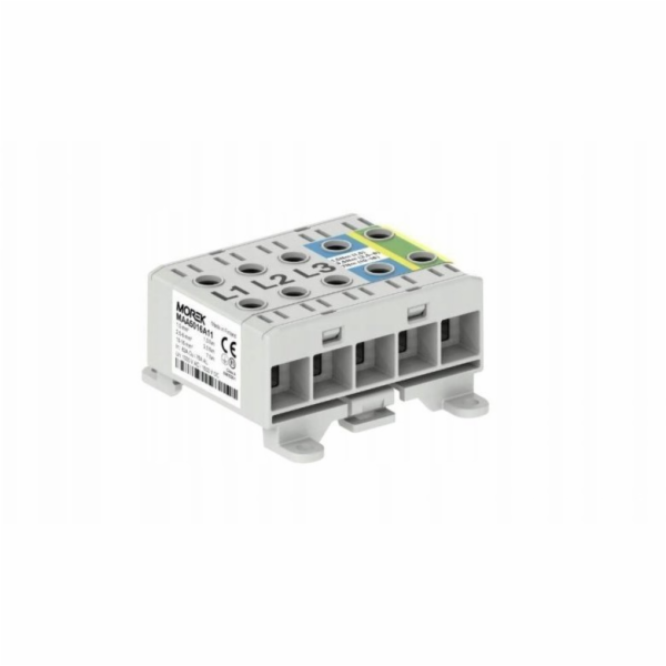 MOREK Konektor OTL16-5x šedý, modrý, žlutozelený 5x1x Al/...