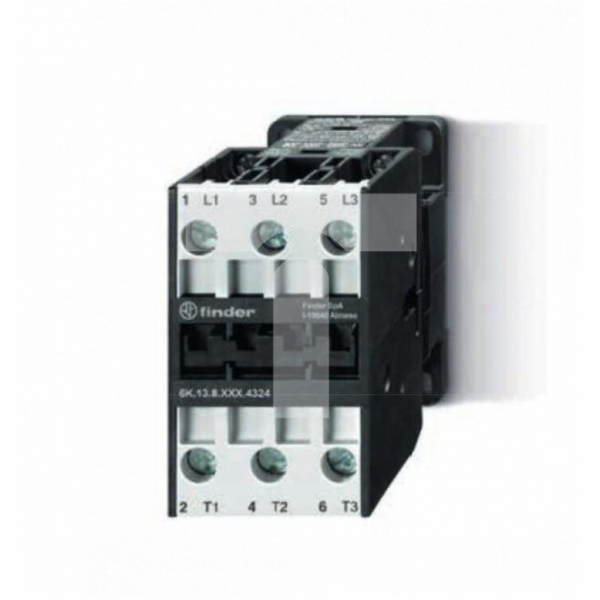 Finder Výkonový stykač 3 Z, 24A-400V AC3, 24V AC 6K.13.8....