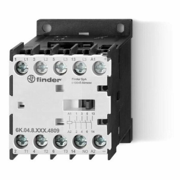 Finder Výkonový stykač 4 Z, 9A-400V AC3, 230V AC 6K.04.8....