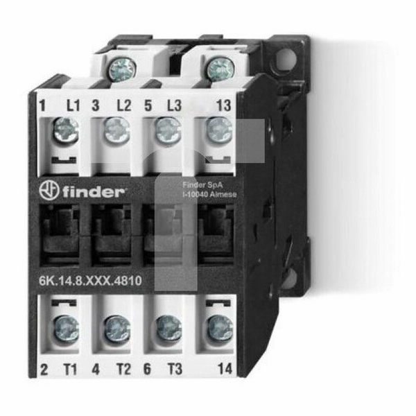 Finder Výkonový stykač 3 Z 1 Z, 10 A - 400 V AC3, 24 V AC...