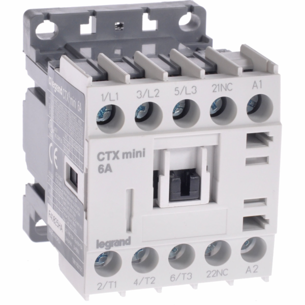 Legrand Stykač CTX3 MINI 3P 6A 1NC 230V AC - 417016