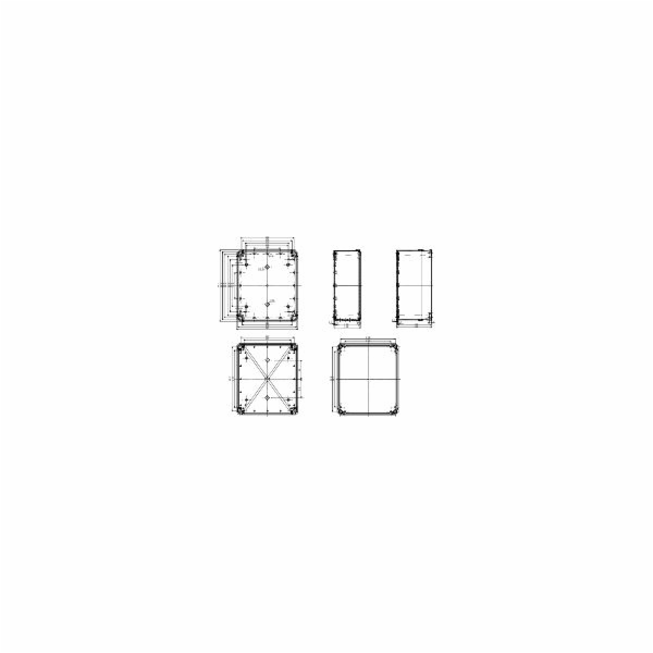 Schneider Pouzdro 341 x 291 x 128 mm ABS IP66 Thalassa TB...