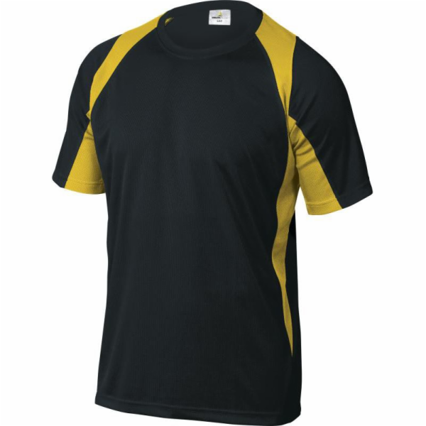 Delta Plus Tričko Polyester 160G Rychleschnoucí Černožlut...