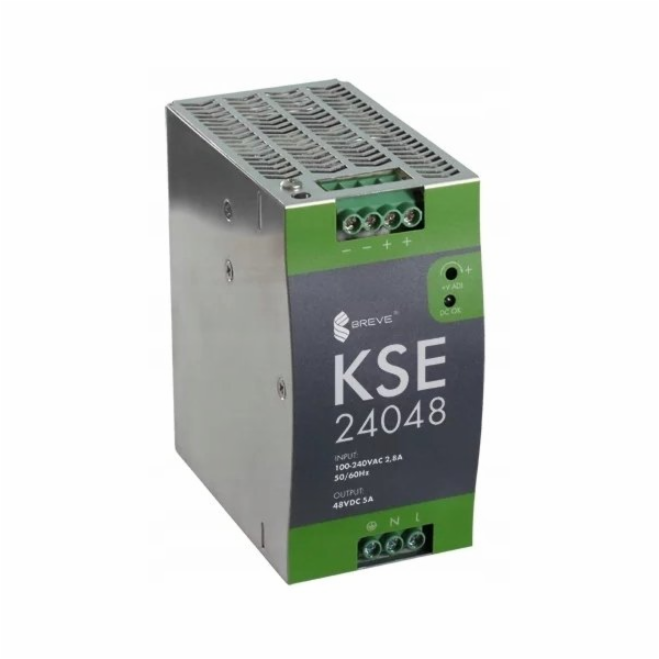 SilentiumPC Spínaný napájecí zdroj KSE 24048M 230/48VDC 5...