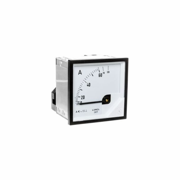 Lumel Analogový panelový ampérmetr 60/120A 72x72mm (EA17N...
