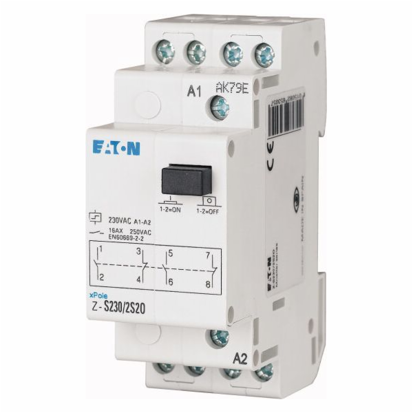Eaton Impulzní relé 16A 48V AC 1NO 1NC Z-S48/SO (265538)