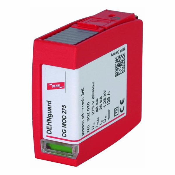 Dehn Modul přepěťové ochrany , typ C, 20 kA, 1,5 kV (952010)
