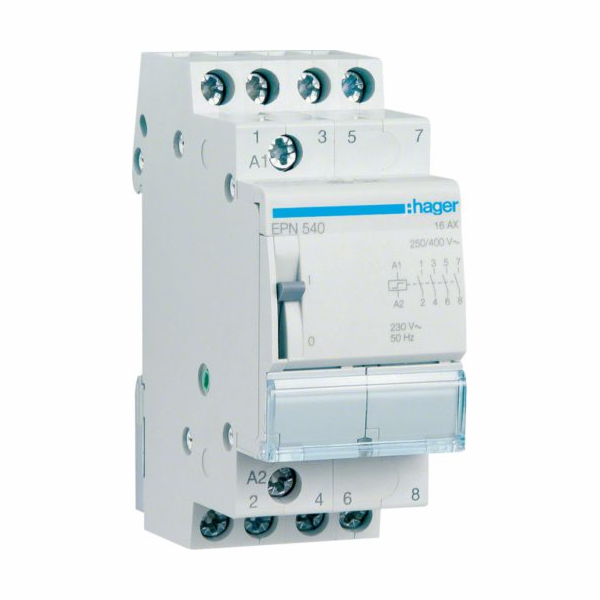 Hager Impulzní relé 16A 230V 4NO (EPN540)