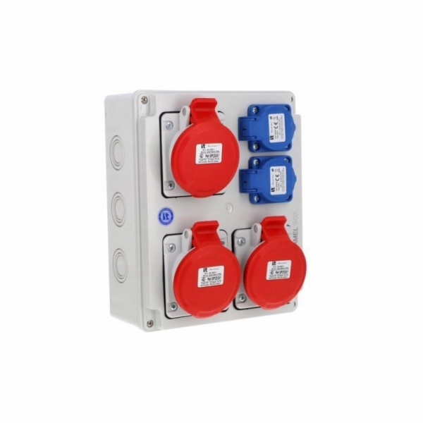 Spamel Rozvaděč 3x5x16A 2x2x16A INA=16A IP54 SB-008005-S0...