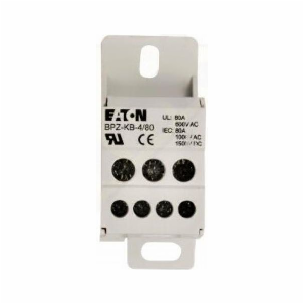 Eaton rozvodný blok 1-pólový 80A BPZ-KB-4/80 (289969)