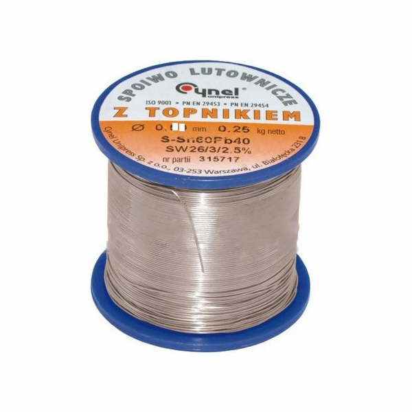 Ergom Pájecí drát 1mm 20g DW 1.00/TLR cín (E05ML-01010200...