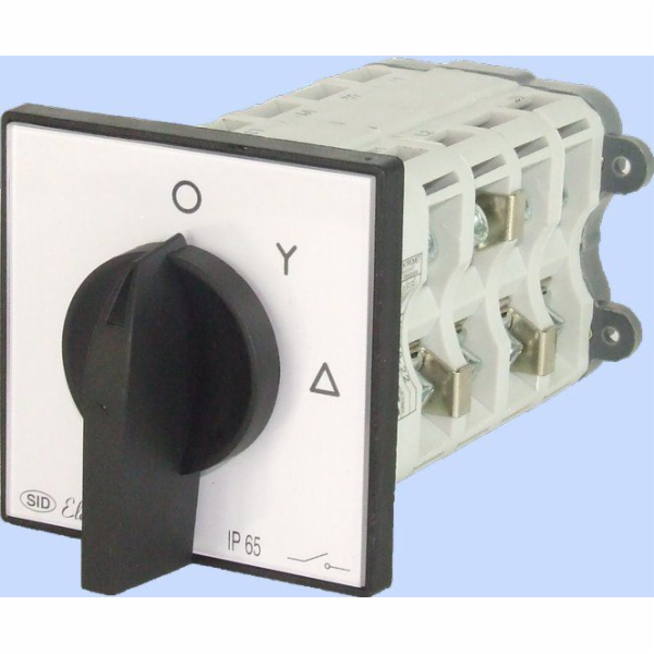 Elektromet Vačkový spínač hvězda-trojúhelník 3P 63A IP65 ...