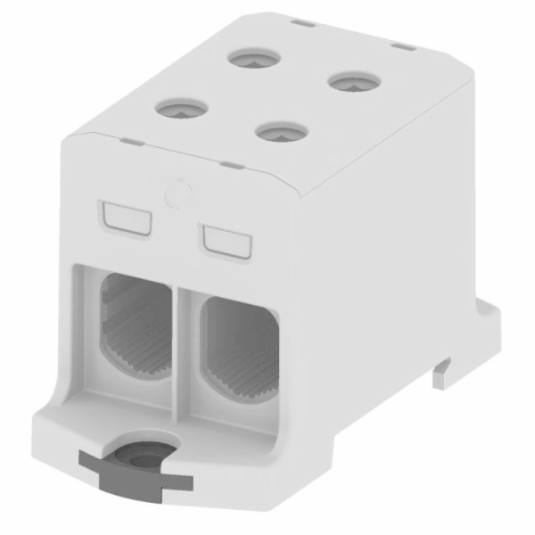 Simet Spojka sběrnice T022095 6-95mm2 Al/Cu šedá 89733002