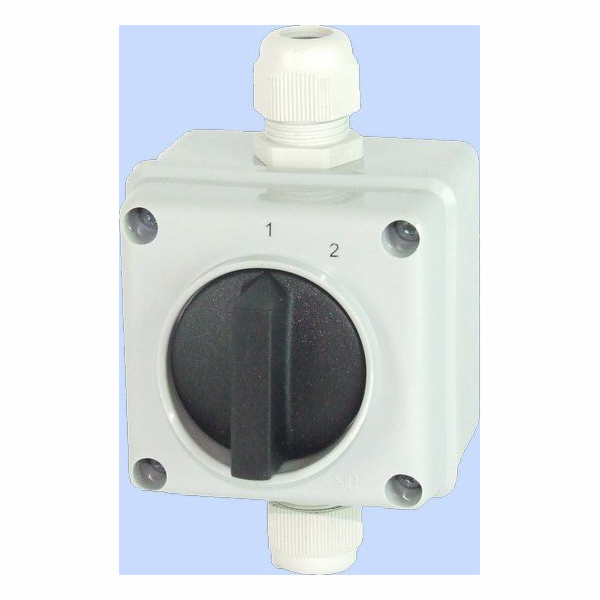 Elektromet Vačkový spínač 1-2 3P 12A IP65 v krytu Arc E12...