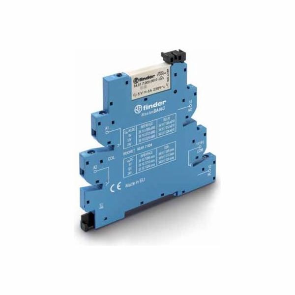 Finder Reléový vazební modul 1P 6A 220 - 240V AC s kontak...