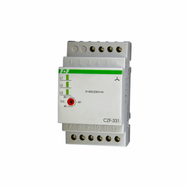 F&F Snímače výpadku fáze 3x400V+N 2NO/NC - CZF-331