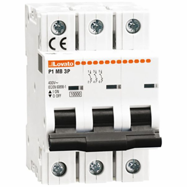Lovato Electric Omezovač výkonu 3P 50A 10kA (P1MB3PT50)