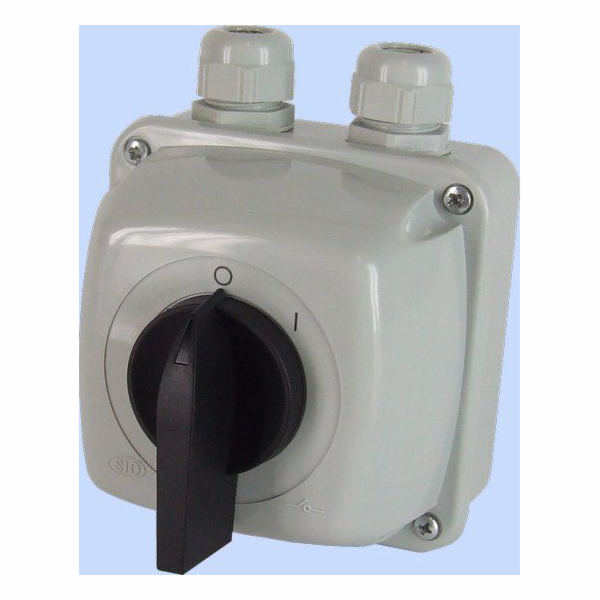 Elektromet Vačkový spínač 0-I 3P 16A v krytu IP65 Arc 16-...