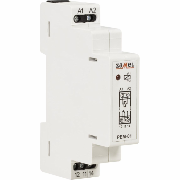 Zamel Elektromagnetické relé 12V AC/DC 16A PEM-01/012 (EX...