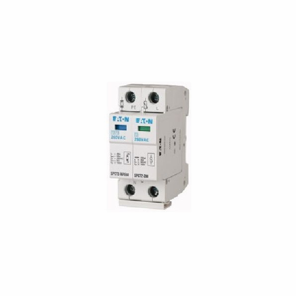 Eaton Svodič přepětí C typ 2 2F 20kA 1,4kV SPCT2-335-1+NP...