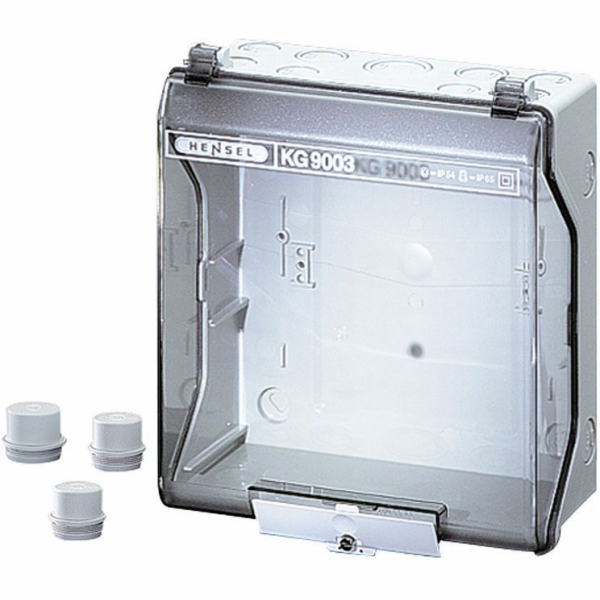 Hensel Prázdná skříň 217x253x115mm IP65 KG 9003 (3300141)
