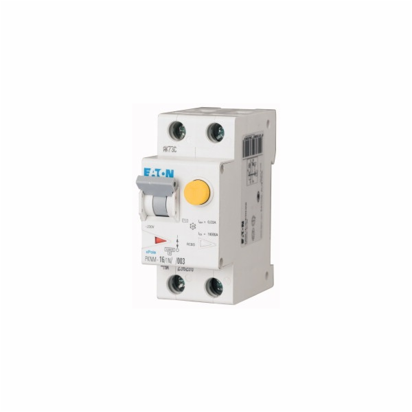 Eaton Diferenciální jistič PKNM-16/1N/C/003 2P 16A C 0,03...