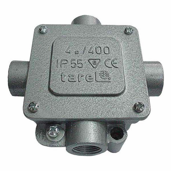 Tarel Kovová odbočka 5 x 10 mm / 4 x P21 IP55 (027)