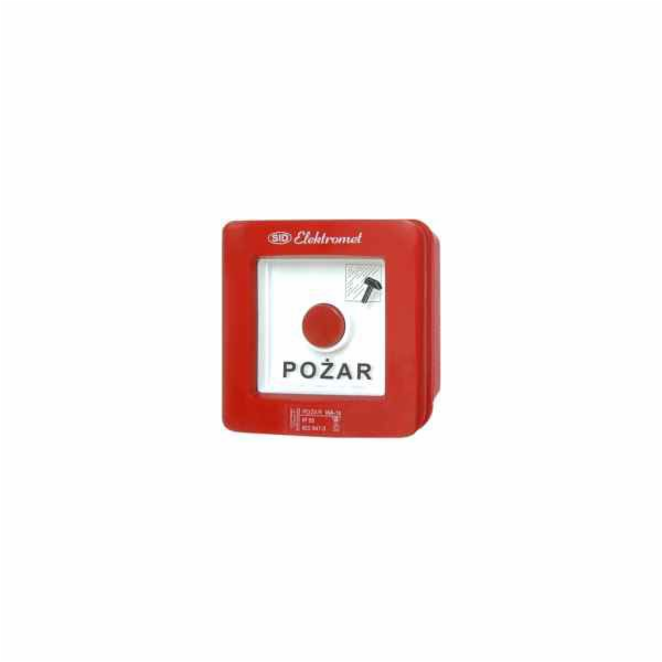 Elektromet Ruční hlásič požáru 2Z 12A NO-NO IP65 WPp-2s R...
