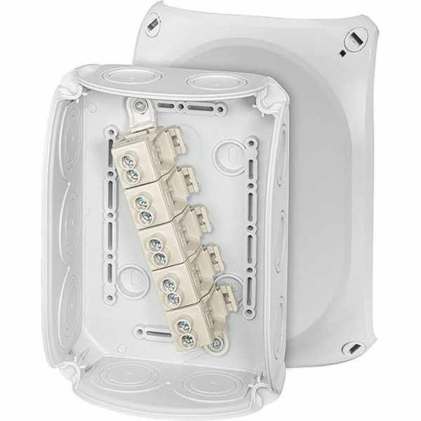 Hensel Rozvodná krabice 180x130x77 5x10mm2 CU IP66 šedá D...