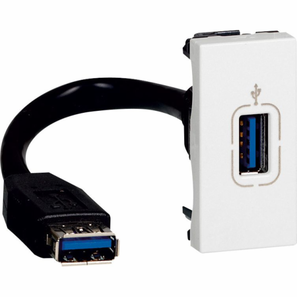 Legrand Zásuvka USB 3.0 s kabelem, bílá (078746)