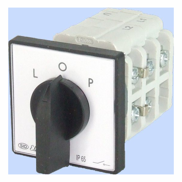 Elektromet Vačkový spínač L-0-P 3P 63A IP65 ŁUK 63-42 (91...