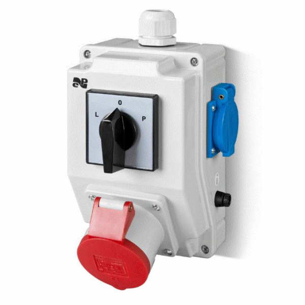 Elektro-Plast Instalační sada se zásuvkou 16A 5P+2P+Z RS-...