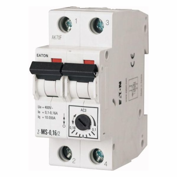 Eaton Motorový jistič 2P 0,1-0,16A Z-MS-0,16/2 (248389)