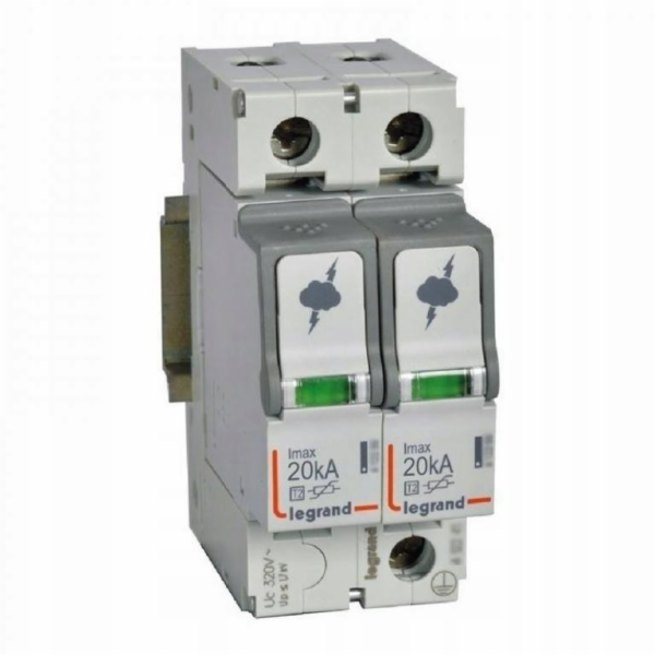 Legrand Svodič přepětí typ T2 2P 20kA 1,2kV ON 300 TT, TN...