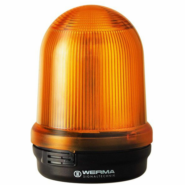 Werma Žlutý světelný signál 12-240V IP65 (826.300.00)