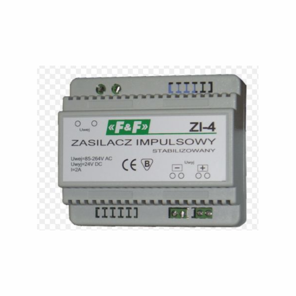 F&F Spínaný napájecí zdroj 230VAC/12VDC 50W 4A (ZI-2)