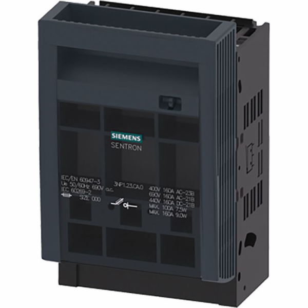 Siemens Pojistkový odpínač 3P 160A NH000 (3NP1123-1CA20)
