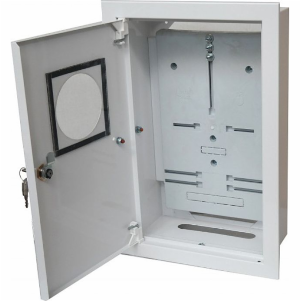 Alfako Zapuštěná kovová rozvaděčová krabice 1x3F pro elek...