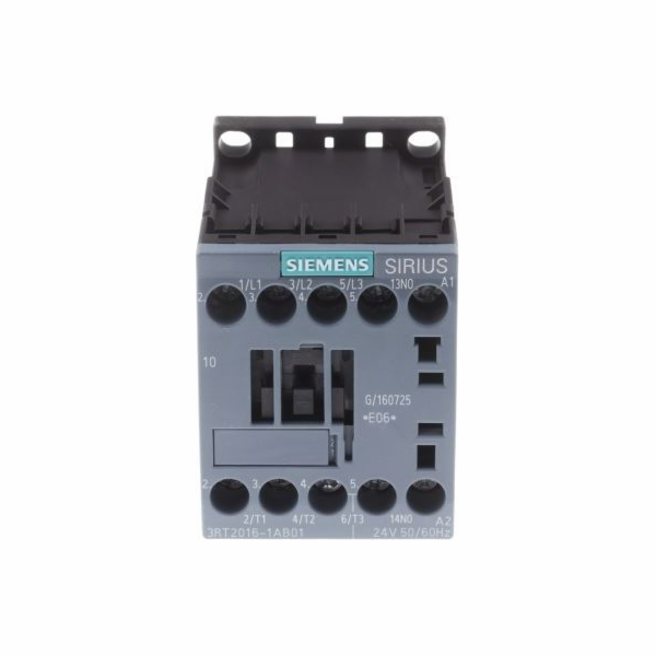 Siemens Výkonový stykač 9A 3P 24V AC 1Z 0R S00 (3RT2016-1...