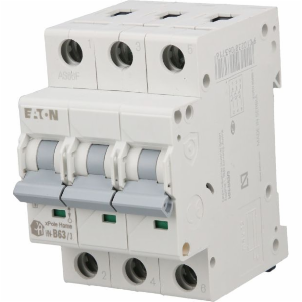 Eaton Jistič 3P B 63A 6kA AC xPole Home HN-B63/3 194887