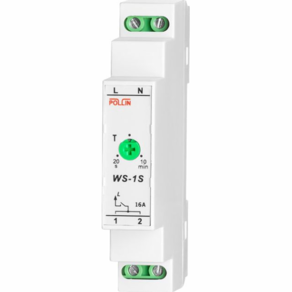 Pollin Schodišťový časovač 16A 20s-10min 230V AC 1Z WS-1S...