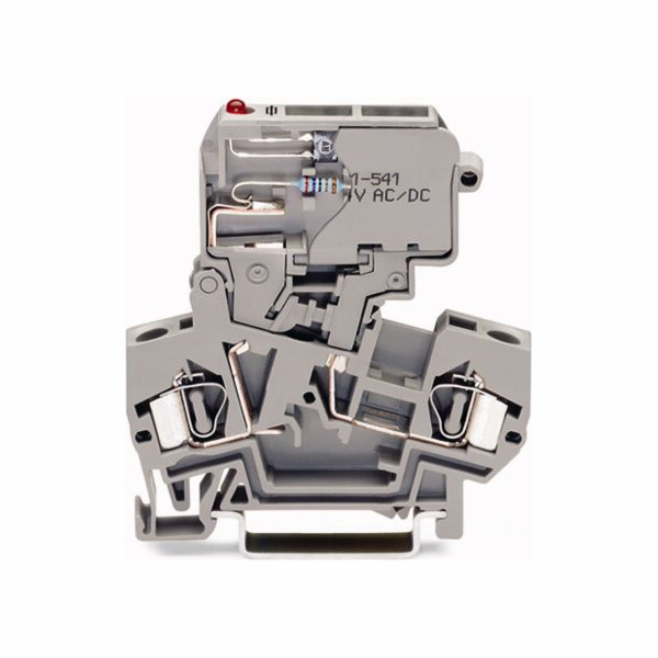 Wago Pojistková svorka 4mm2 šedá 10A 5x 20mm (281-611/281...
